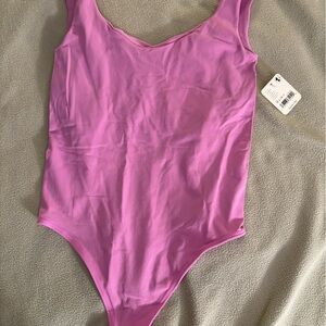 Elegant Mauve Women's Bodysuit